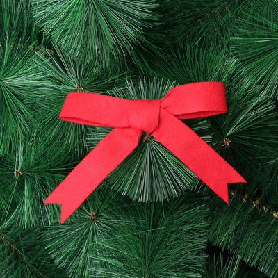 쁘띠 레드 리본장식 세트 크리스마스장식품(WDA647F)