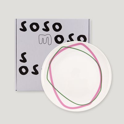 소소모소 원석 원형접시 대 (선물포장)