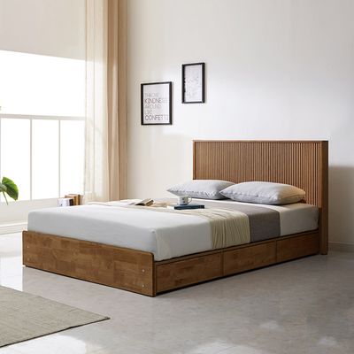 트리플 우드 원목침대K 프레임