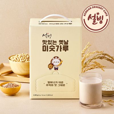 설빙 맛있는 옛날 미숫가루 50개입, 1.2kg