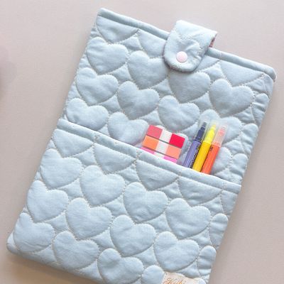 스카이하트 패브릭 책 아이패드 파우치