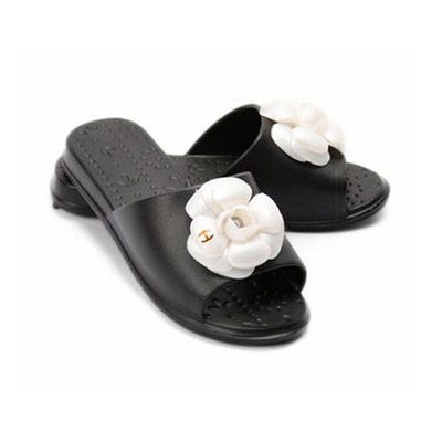 신우 플라워 거실화 (블랙)(WFIYFGE)