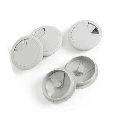 회전형 전선캡 20p세트 50mm 그레이 전선구멍캡 책상캡 가구전선캡(WFPF6FU)