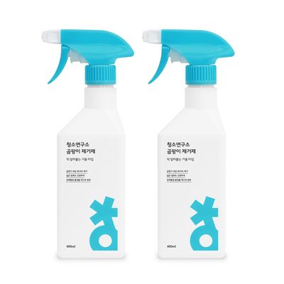 청소연구소 국내생산 곰팡이 제거제 (400ml*2개)