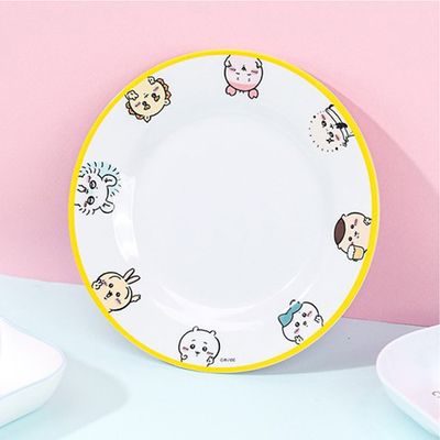 먼작귀 치이카와 이지스택 원형 접시C89175