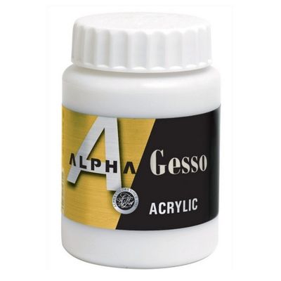 알파 젯소500ml 미술용품 아크릴물감