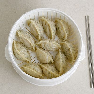 만두 밀키트 간편조리 전자레인지용 2단 스팀찜기