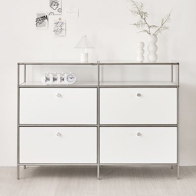 아도 1200 서랍장 3단 와이드 인테리어서랍장 (착불)