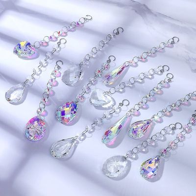 인테리어 크리스탈 윈드벨 2p 걸이식 DIY 차임 장식 소품 풍경(WFLIP8P)