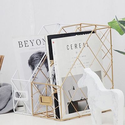 파일 매거진랙 - 2단