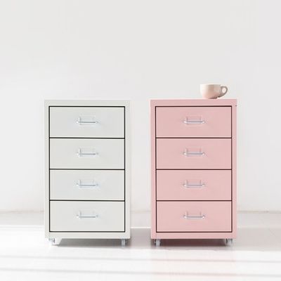 캐비닛 4단서랍장 철제서랍장 MK36687