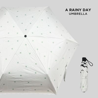 [A RAINY DAY] 슬림 암막우양산 (그린플라워)