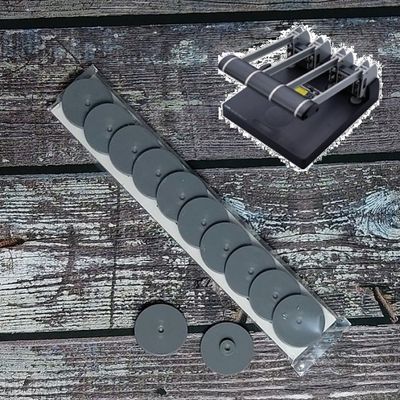 CARL 칼 2공펀치 No.124N용 패드(원형판) K-10 10개입