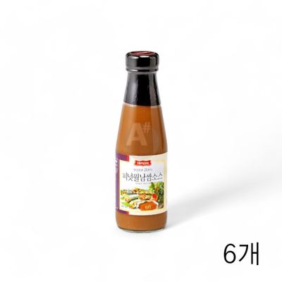 WL 하이몬 피넛 월남쌈소스 230g X 6개 업소용 월남쌈 태국요리 땅콩소스 땅콩장 소스(WFLPR46)
