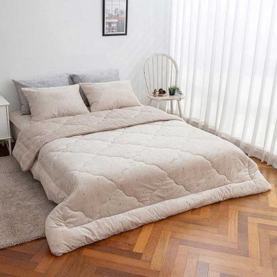 HAPPINEE BEBE 리버서블 차렵이불+베개커버세트 퀸