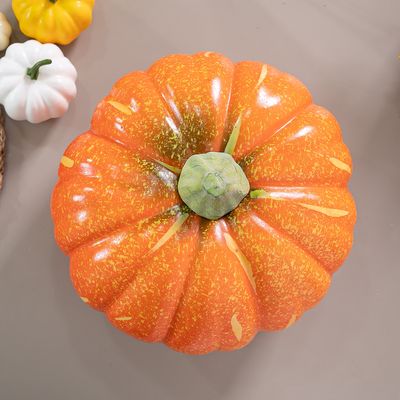 늙은 호박 모형 채소 27x16cm 모조 인조 야채 장식