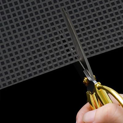 사각깔망 블랙 화분 분갈이 망사 원형 배수 깔망 H364