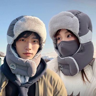 남녀공용 라이더 귀달이 방한 용품 모자