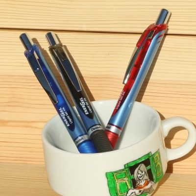 펜텔 0.5mm 생잉크 중성펜 에너겔-니들팁 BLN75 1자루