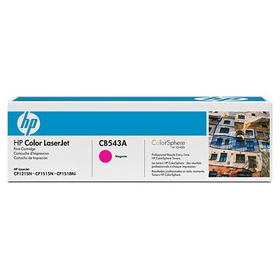 HP TONER CB543A / Magenta / Color Laserjet CP1215/CP1515 / 1,400P