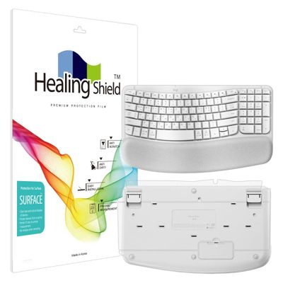 로지텍 WAVE KEYS 무선 키보드 무광 외부필름 세트