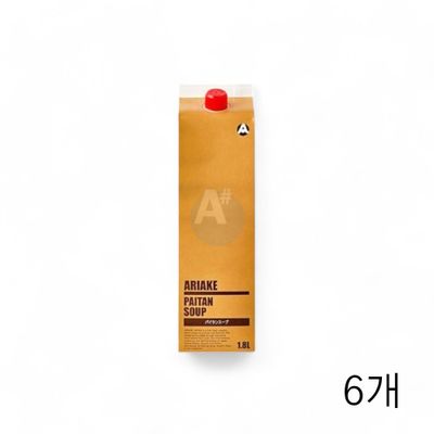WL 아리아케 빠이탄 스프 1.8Kg X 6개 돈코츠라멘 일본라멘 육수 소스 돈꼬츠라면 닭육수(WFLRCBO)
