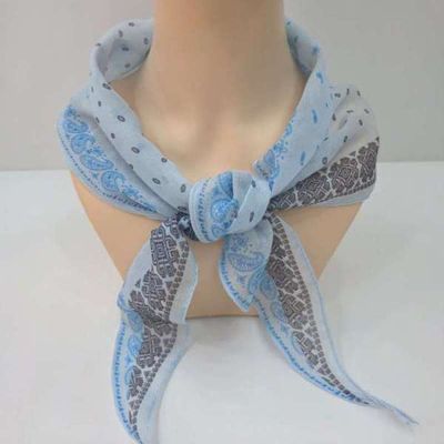 [애슬릿]마름모 스카프 도트 페이즐리 여름 쁘띠