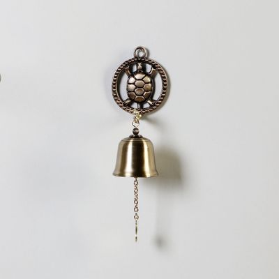 엔틱메탈 건강장수 염원 거북이 1벨 자석식 문종