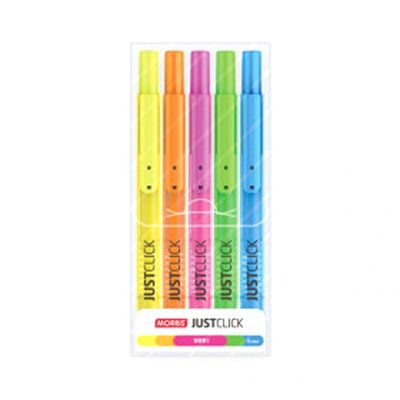 모리스 저스트클릭 형광펜S(5색세트)