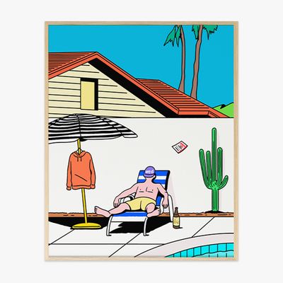 lazy wednesday lotto, My casual day 그림 액자