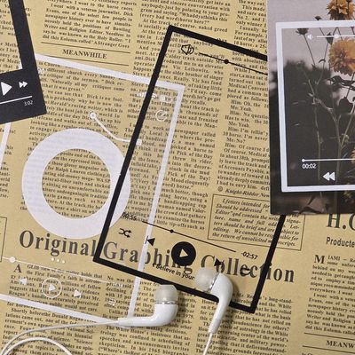 스티커 빈티지 감성 다꾸 사진 프레임(WFHQ8DZ)