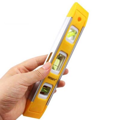 알루미늄 자석 미니 수평자 수평계 색상랜덤CH1850740