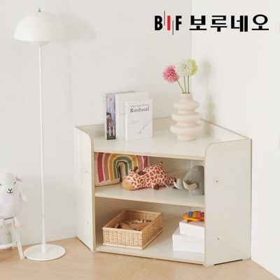 보루네오 리츠 3단 코너형 책장 수납장 800 PL0150