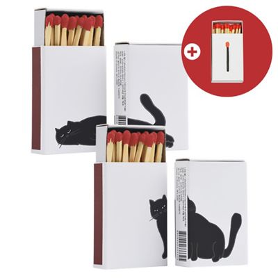 매치 박스 고양이 성냥 2종 (택1+증정품)