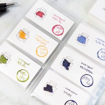 글입다 투명 명함집 명함케이스