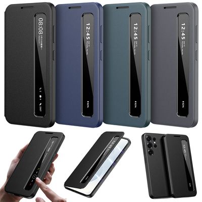 갤럭시 z폴드 7 6 5 4 3 스마트 뷰 플립 가죽 케이스