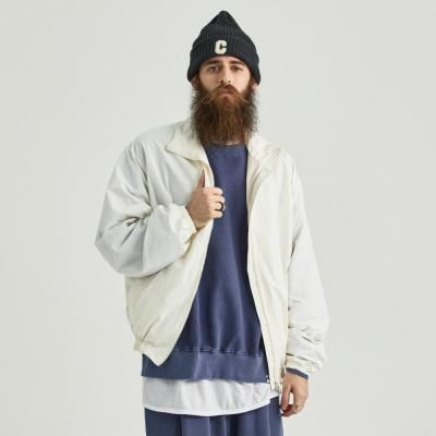 CB 코팅오일자켓 (아이보리)