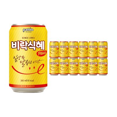 팔도 비락식혜 캔 340ml 12캔