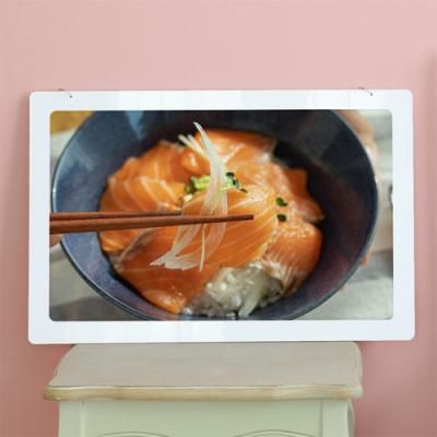 nt983-행잉액자_연어맛집(사각가로대형)