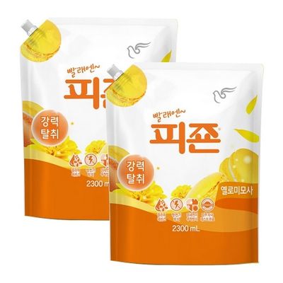 피죤 옐로미모사 2.1L 2개입