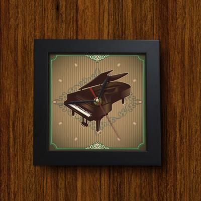 cy521-악기의음악미니액자벽시계_디자인액자시계