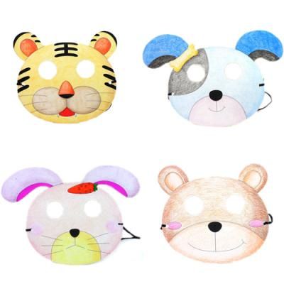 (미술샘) 동물종이가면 4종set 만들기