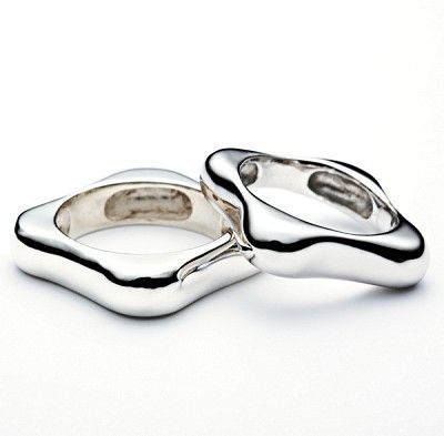 square silver ring (RTS004A)