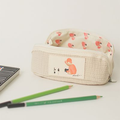 [이규태 콜라보] Hapoom pencil cosmetic pouch