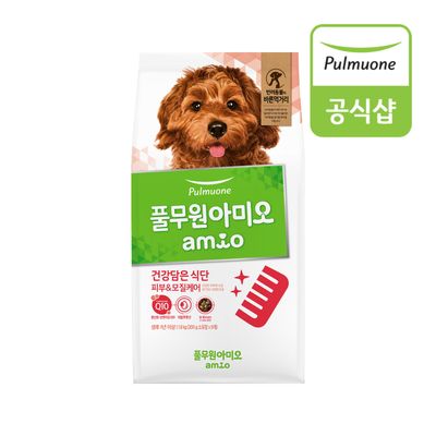 풀무원아미오 강아지 건강담은식단 피부&모질케어x1개
