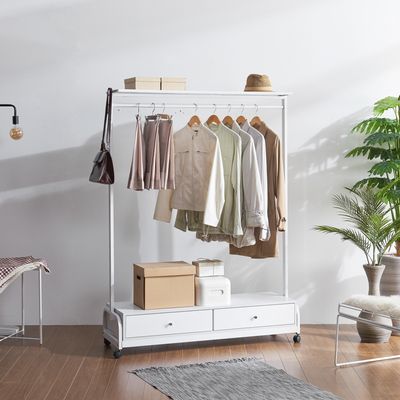 옷걸이 행거 피팅룸 하단서랍 80cm P00000HK