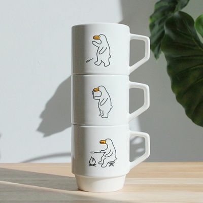 빌리베일 무빙 캠핑 스태킹 머그컵