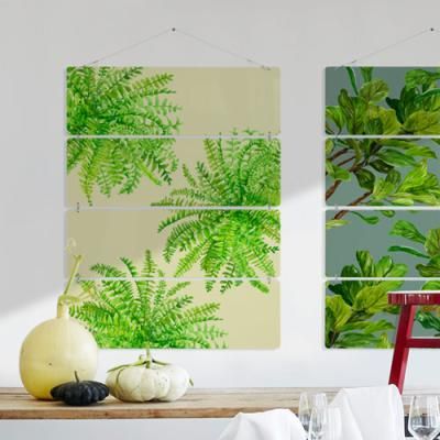 nk257-멀티아크릴액자_우리집정원식물2(4단대형)