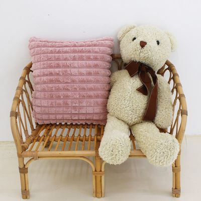 러프 소파 쿠션(솜포함) 45x45 코튼푸딩 E