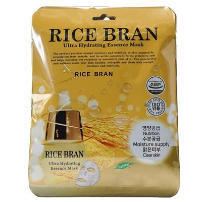 피부에 편안함 선사는 에센스 쌀겨성분 마스크팩 10매